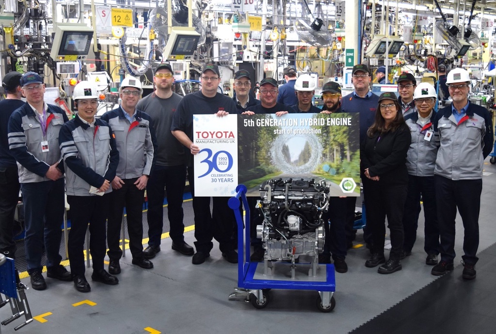 Toyota 5'inci jenerasyon hibrit teknolojisini Avrupa'da üretmeye başlıyor