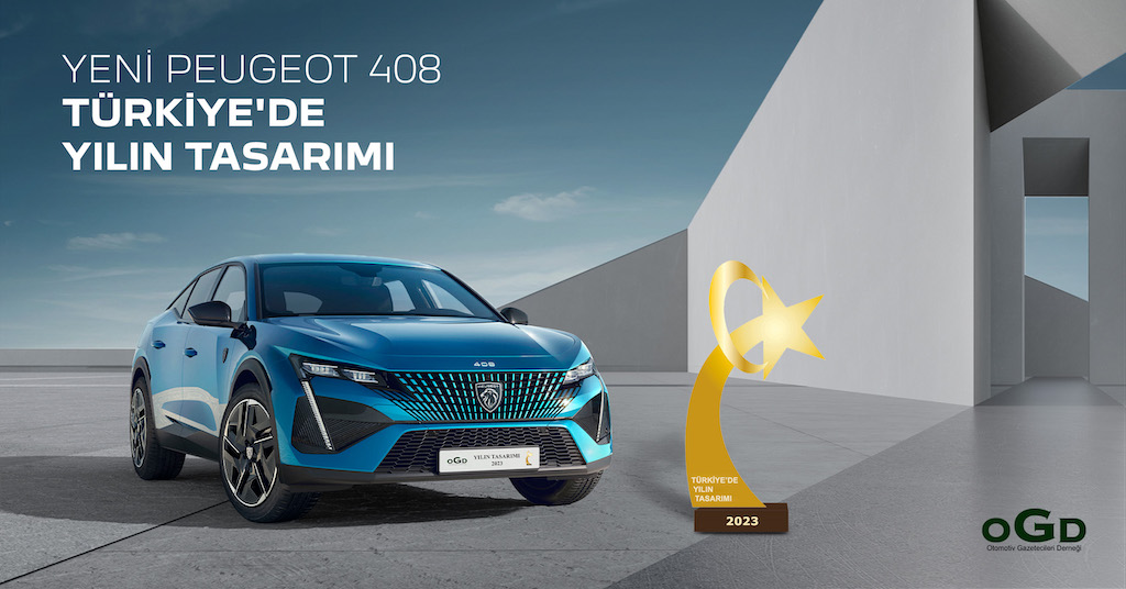 Türkiye'de Yılın Tasarımı ödülünü Peugeot 408 kazandı